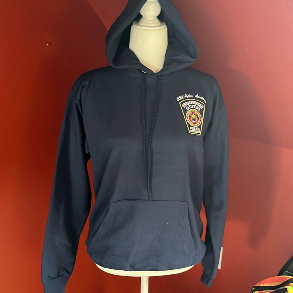 Police academy hooded sweat shirt